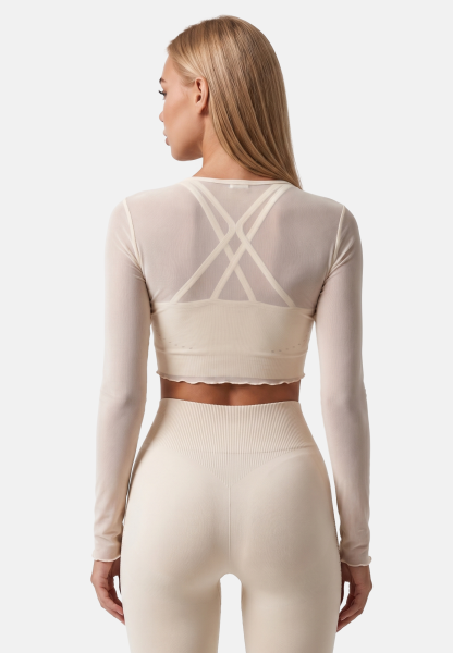 Рашгард Mesh Crop 
