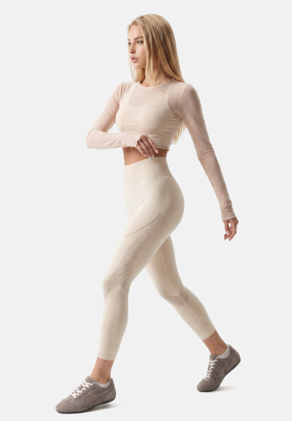Рашгард Mesh Crop 