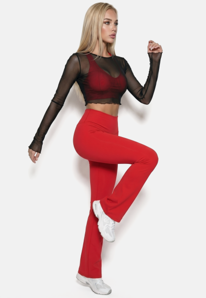 Рашгард Mesh Crop 