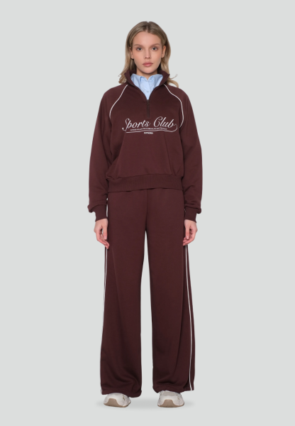 Брюки из футера Sports club 